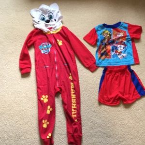 Boys 4T pajamas paw patrol
